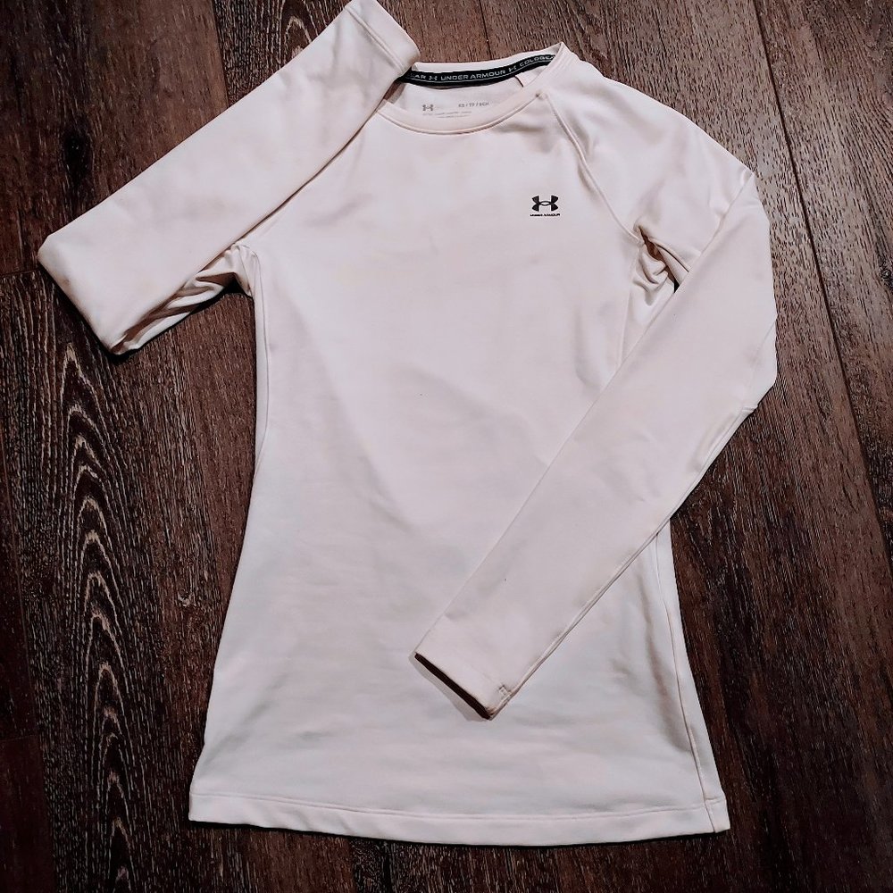 XS Under Armour Long Sleeve white